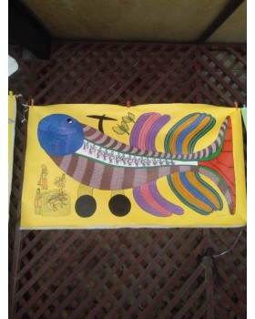 Traditional Gond Art 2 (2"3")